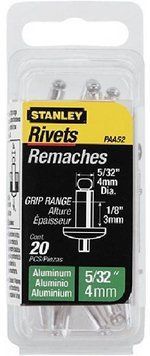 Заклепки Stanley 1-PAA52T d4х3 мм, 20 шт. 1-PAA52T фото