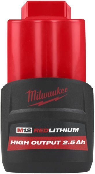 Акумулятор Milwaukee Redlithium M12 12В, 2.5Аг (4932480164) 4932480164 фото