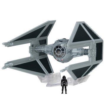 Ігрова колекційна фігурка Star Wars Small Vehicle Транспорт та фігурка TIE Interceptor 7.5см SWJ0078 фото