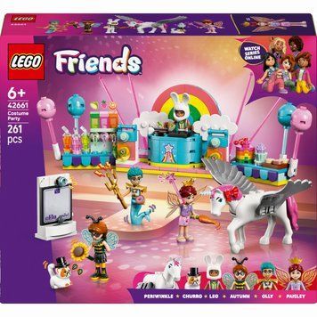 Конструктор LEGO Friends Костюмована вечірка з єдинорогом і феєю 42661 фото