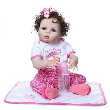 Реалистичная кукла Reborn Николь 55 см Reborn Doll3 фото