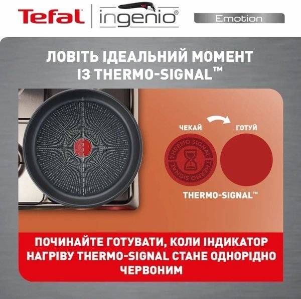 Набір посуду Tefal Ingenio Emotion 13 предметів (L897SD74) L897SD74 фото