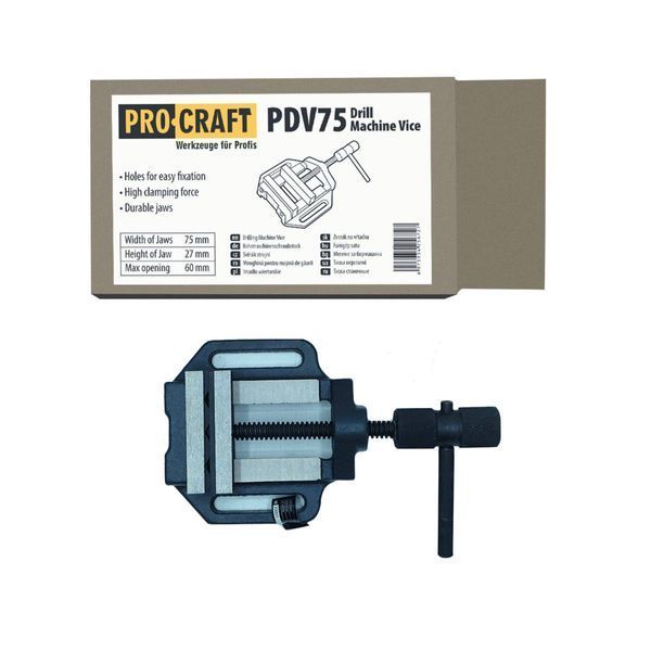 Лещата верстатні Procraft PDV75 PC-000075 фото