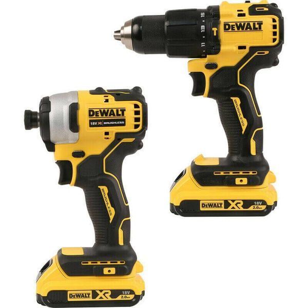 Набір з двох інструментів безщіткових DeWALT DCK2062D2T DCK2062D2T фото