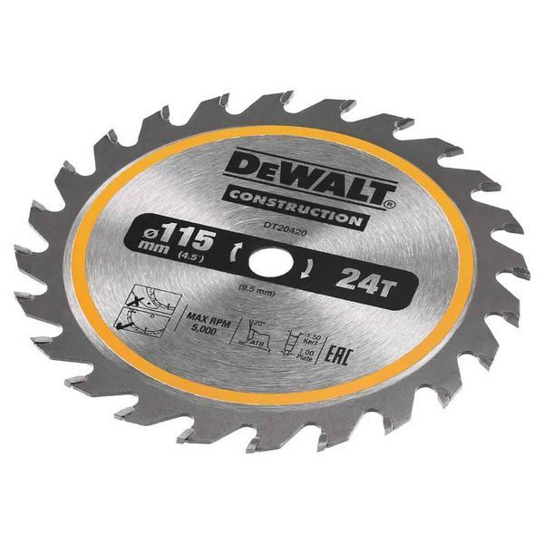 Диск пилковий універсальний DeWALT DT20420 DT20420 фото