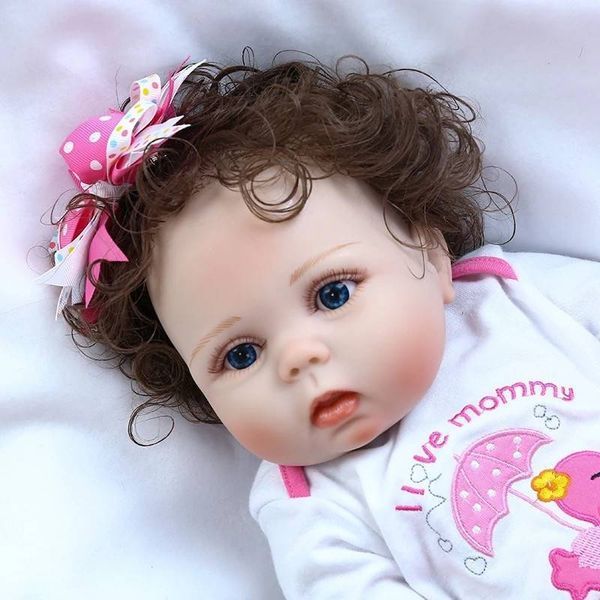 Реалістична лялька Reborn Ніколь 55 см Reborn Doll3 фото