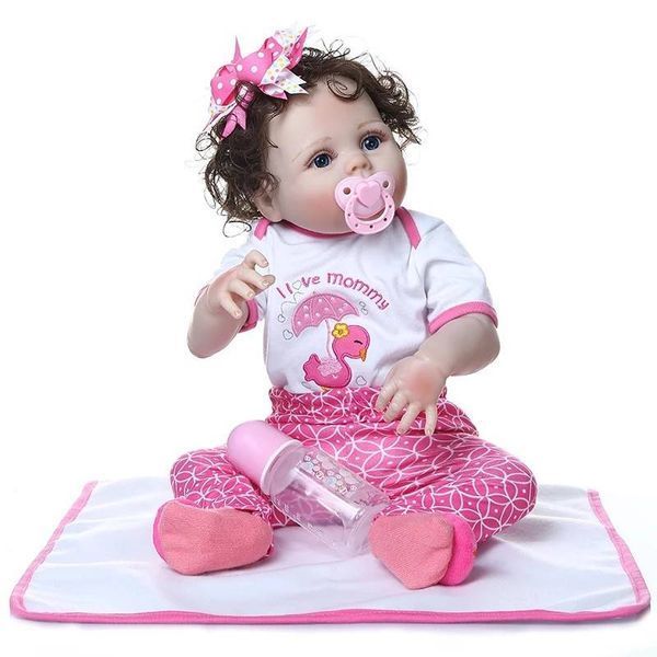 Реалістична лялька Reborn Ніколь 55 см Reborn Doll3 фото
