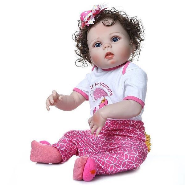 Реалістична лялька Reborn Ніколь 55 см Reborn Doll3 фото