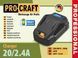 Зарядний пристрій Procraft Charger20/2.4 А PC-030291 фото 2