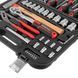 Набор инструментов 1/2" & 1/4", 56 ед., Cr-V INTERTOOL ET-8056 ET-8056 фото 4