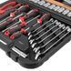 Набор инструментов 1/2" & 1/4", 56 ед., Cr-V INTERTOOL ET-8056 ET-8056 фото 6