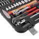 Набор инструментов 1/2" & 1/4", 56 ед., Cr-V INTERTOOL ET-8056 ET-8056 фото 5