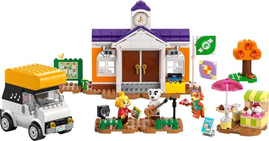 Конструктор LEGO Animal Crossing Концерт К.К. на площади 77052 фото