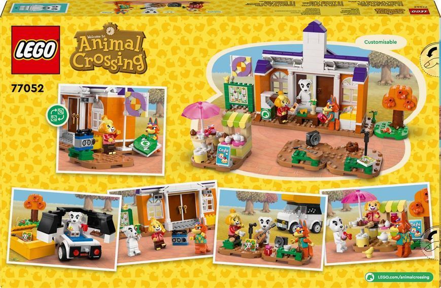 Конструктор LEGO Animal Crossing Концерт К.К. на площади 77052 фото