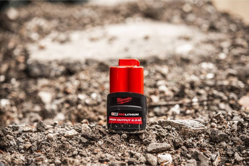 Акумулятор Milwaukee Redlithium M12 12В, 2.5Аг (4932480164) 4932480164 фото