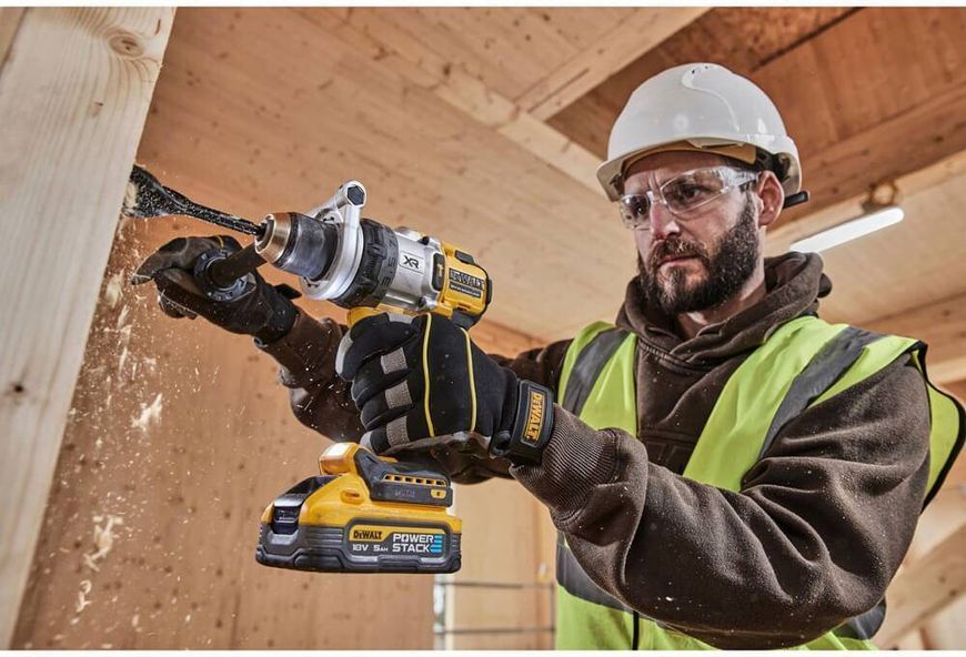 Дрель-шуруповерт аккумуляторная безщеточная ударная DeWALT DCD1007NT DCD1007NT фото