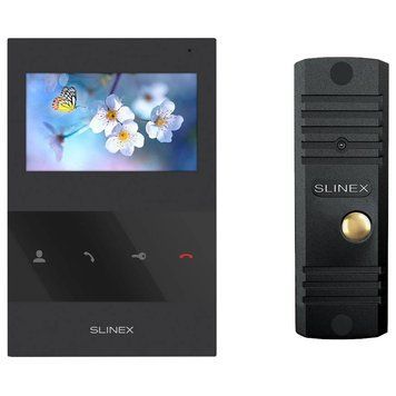 Комплект видеодомофона Slinex SQ-04(Black)+ML-16ND(Black) 99-00014499 фото