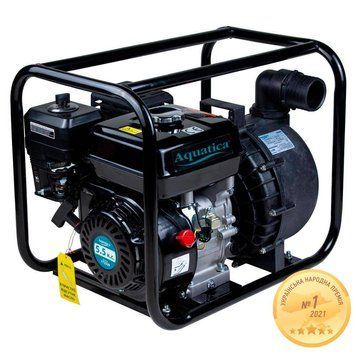 Мотопомпа 7.5 л.с. Hmax 30м Qmax 38м&sup3;/ч (4-х тактный) для агрессивной среды AQUATICA (772539) SG-772539 фото