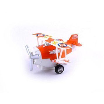 Самолет металлический инерционный Same Toy Aircraft оранжевый (SY8013AUt-1) SY8013AUt-1 фото