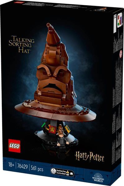 Конструктор LEGO Harry Potter Болтливая сортировочная шляпа 561 деталь (76429) 76429 фото