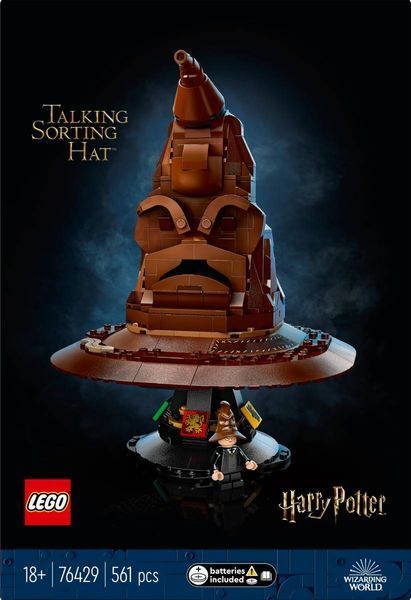Конструктор LEGO Harry Potter Болтливая сортировочная шляпа 561 деталь (76429) 76429 фото