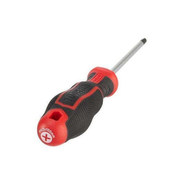 Викруткa PH2 * 100 мм, S2, STORM INTERTOOL VT-3420 VT-3420 фото