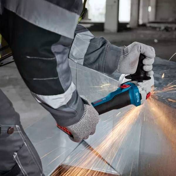 Шліфмашина кутова акумуляторна Bosch GWS 18V-8 125мм 18В 1x4А&middot;год 0-11000об&middot;хв 1.6кг кейс ЗП GAL 18V-40 0.601.9N9.021 фото