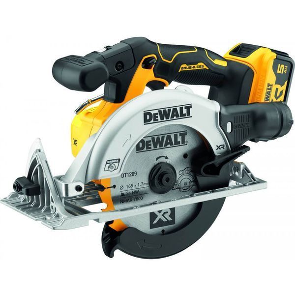 Пила дисковая бесщеточная аккумуляторная DeWALT DCS565P2 DCS565P2 фото
