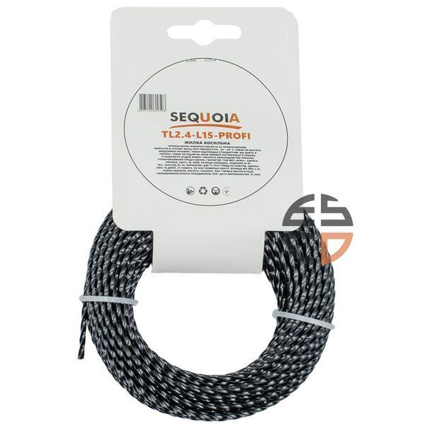 Косильна жилка SEQUOIA TL2.4-L15-Profi TL2.4-L15-Profi фото