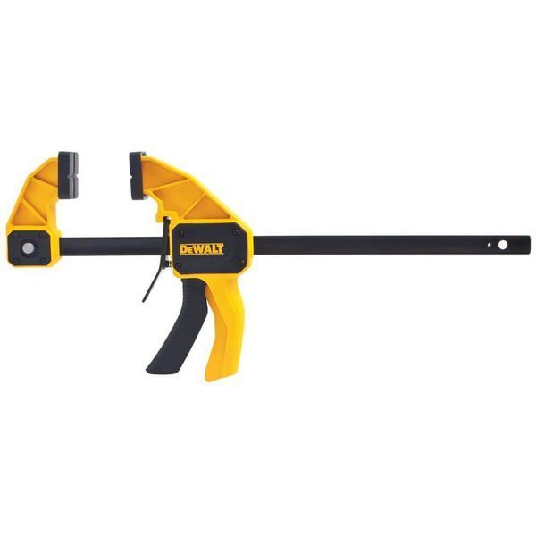 Струбцина L триггерная с максимальным усилием сжатия 135 кг. DeWALT DWHT0-83193 DWHT0-83193 фото