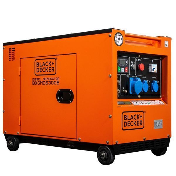Генератор дизельний Black&Decker BXGND6300E BXGND6300E фото