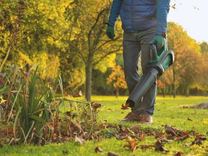 Аккумуляторная воздуходувка Bosch AdvancedLeafBlower 36V-750 + 1 x аккумулятор 36V 2.0 Ah + Зарядное устройство для AL 36V-20 (06008C6000) 0.600.8C6.001 фото