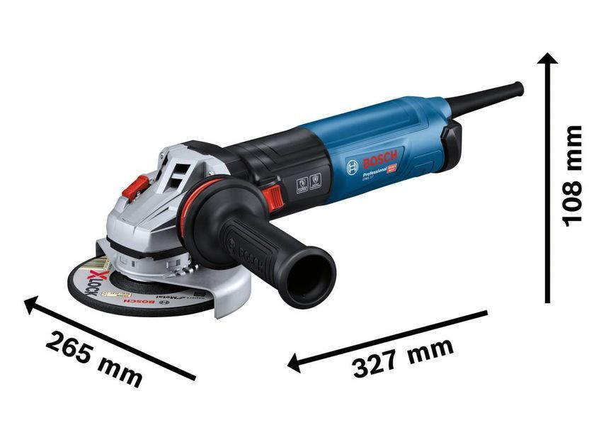 Шліфмашина кутова Bosch GWS 17-125 S (0.601.7D0.300) 0.601.7D0.300 фото