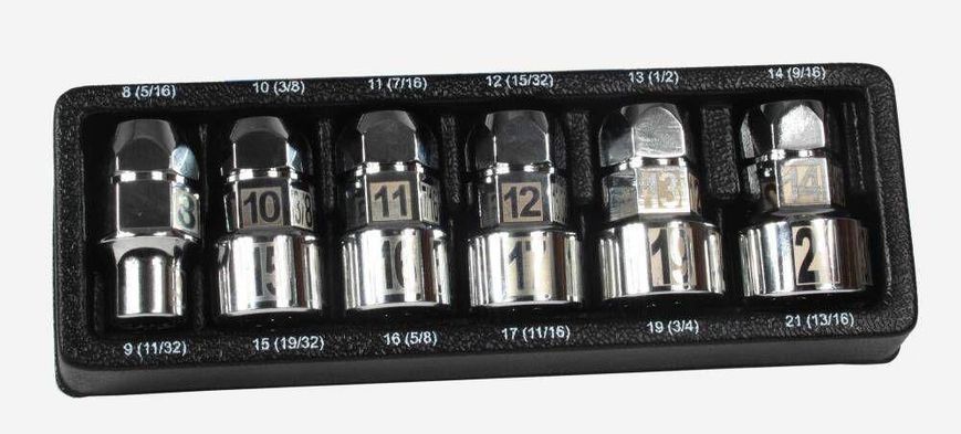 Універсальний гайковий ключ з торцевими головками Bass Polska BP-7080 BP-7080 фото