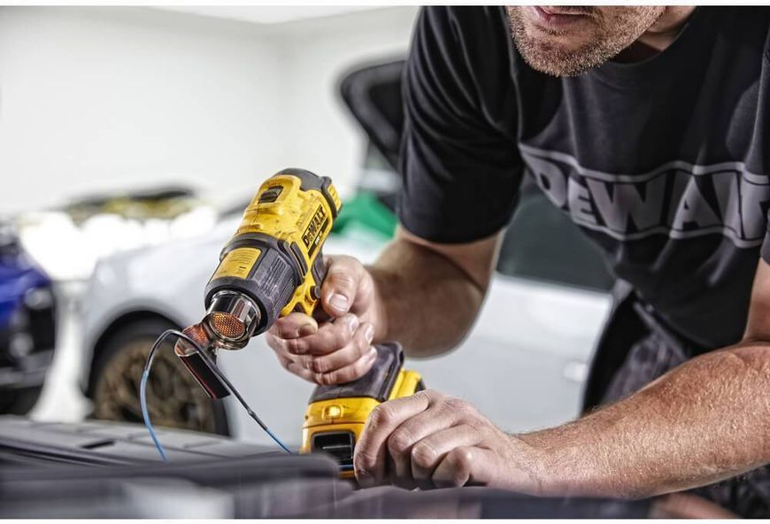 Пістолет гарячого повітря - фен акумуляторний DeWALT DCE530N DCE530N фото
