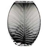 Ваза VIVA LEAF /25см /димч.-сірий/кор.уп. (A060205) A060205 фото