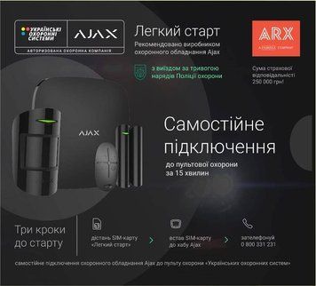Стартовый пакет пультовой охраны, холдер "Легкий Старт" UOS_START фото