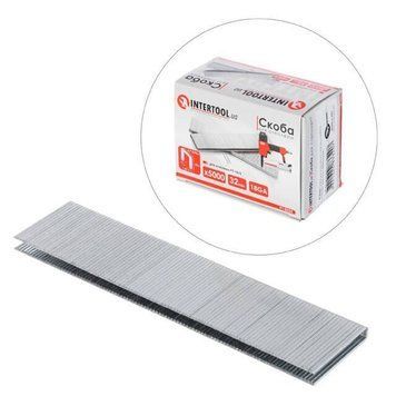 Скоба для степлера РТ-1612, 32 мм (18GA), 5000 од. INTERTOOL PT-8332 PT-8332 фото