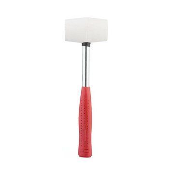 Киянка гумова 225 г, 40 мм, бiла гума, металева ручка INTERTOOL HT-0234 HT-0234 фото