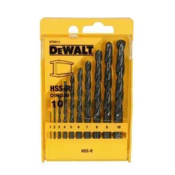 Набор сверл Dewalt DT5911 10шт, d=1-10мм. DT5911 фото