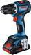 Шуруповерт ударный аккумуляторный Bosch GSR 18V-90 C 18В 2х5Ач (0.601.9K6.006) 0.601.9K6.006 фото 1