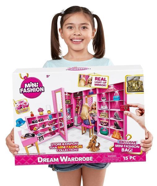 Игровой набор ZURU MINI BRANDS Dream Wardrobe Гардероб мечты 77425 фото