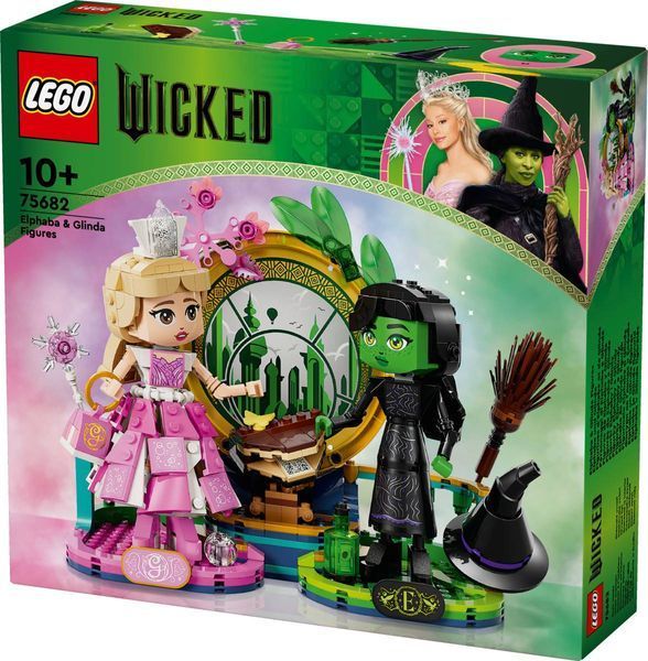 Конструктор LEGO 75682 Wicked Фігурки Ельфаби й Ґлінди 75682 фото