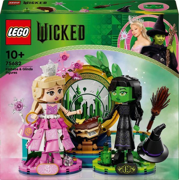 Конструктор LEGO 75682 Wicked Фігурки Ельфаби й Ґлінди 75682 фото