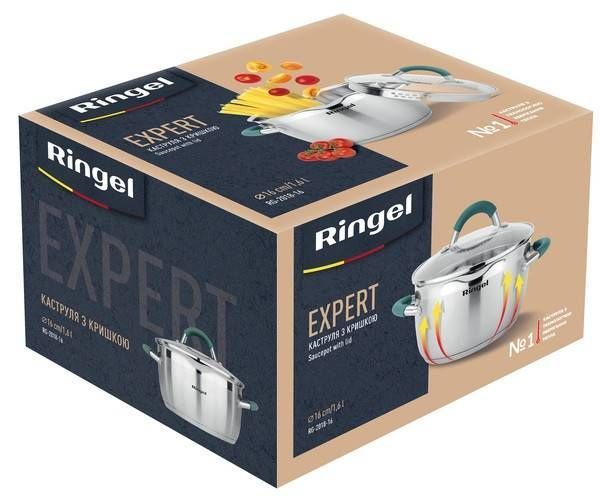 Каструля RINGEL EXPERT 16 см 1.6л (RG 2018-16) RG 2018-16 фото
