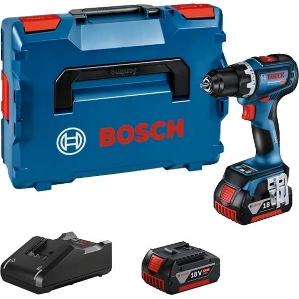 Шуруповерт ударный аккумуляторный Bosch GSR 18V-90 C 18В 2х5Ач (0.601.9K6.006) 0.601.9K6.006 фото