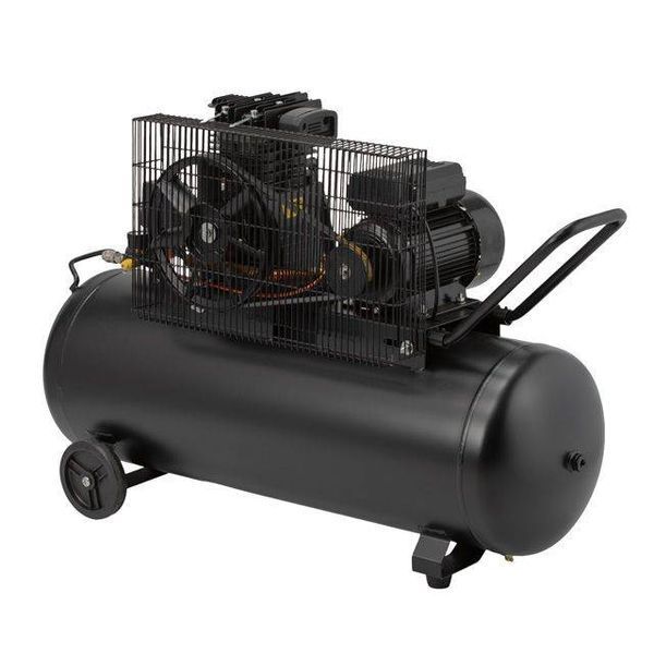 Компрессор 100 л, 1.8 кВт, 220 В, 10 атм, 250 л/мин. INTERTOOL PT-0012 PT-0012 фото