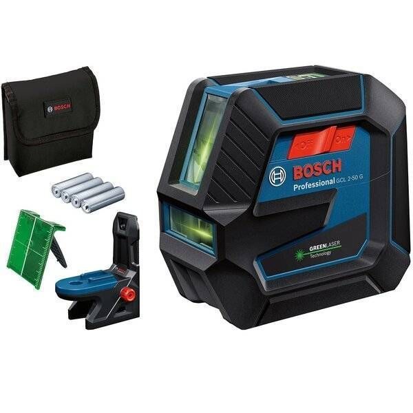 Лазерный нивелир Bosch Professional GCL 2-50 G с держателем RM 10 (0.601.066.M00) 0.601.066.M00 фото