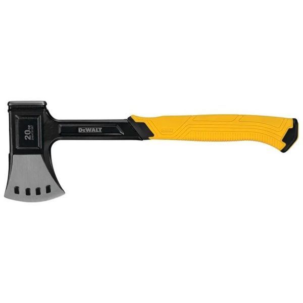 Сокира туристична суцільнометалева 570 г з чохлом DeWALT DWHT51387-0 DWHT51387-0 фото