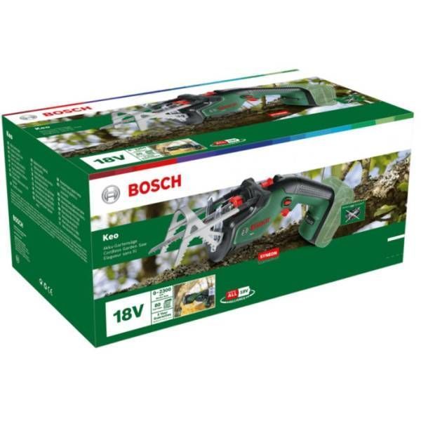 Акумуляторна садова пила Bosch Кео, без акб та з/п 0.600.861.A01 фото